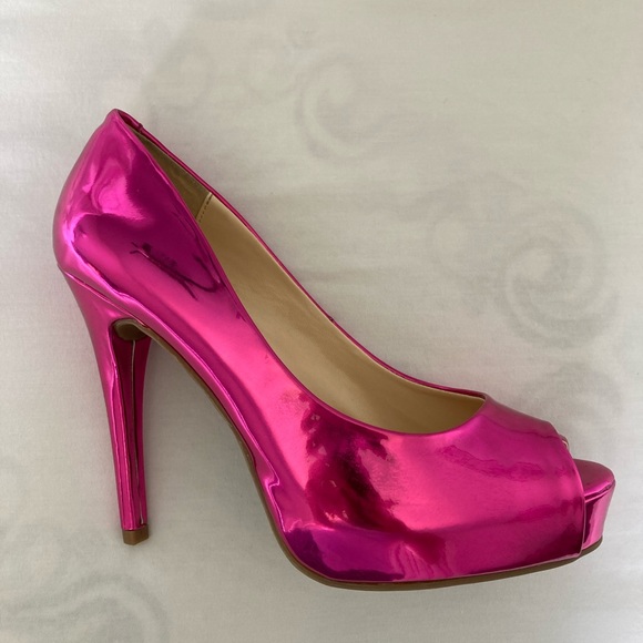 Guess Shoes - Guess Pink Platforms
